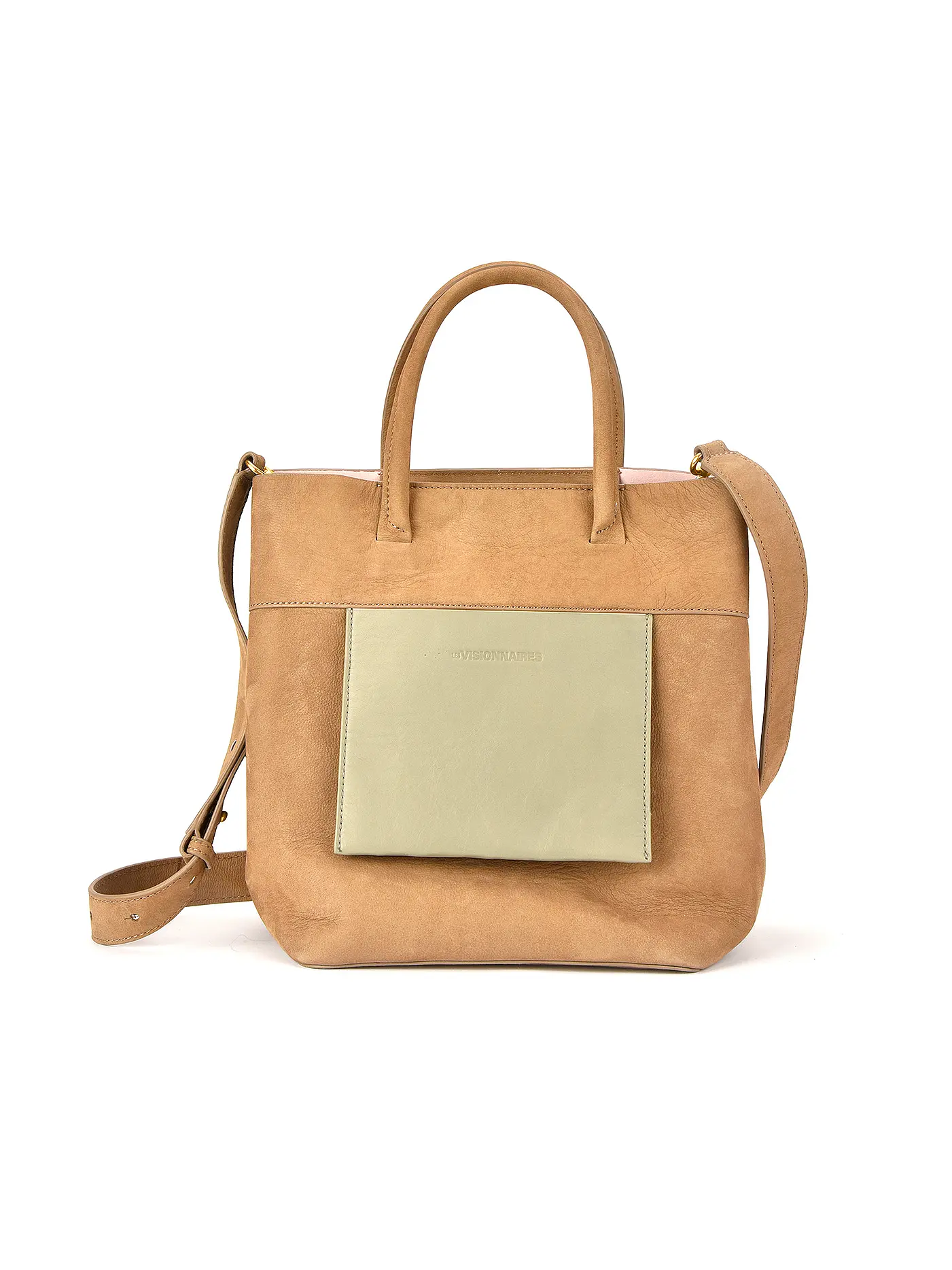 LES VISIONNAIRES | Ledertasche - Shopper HANNA BICOLOR | 